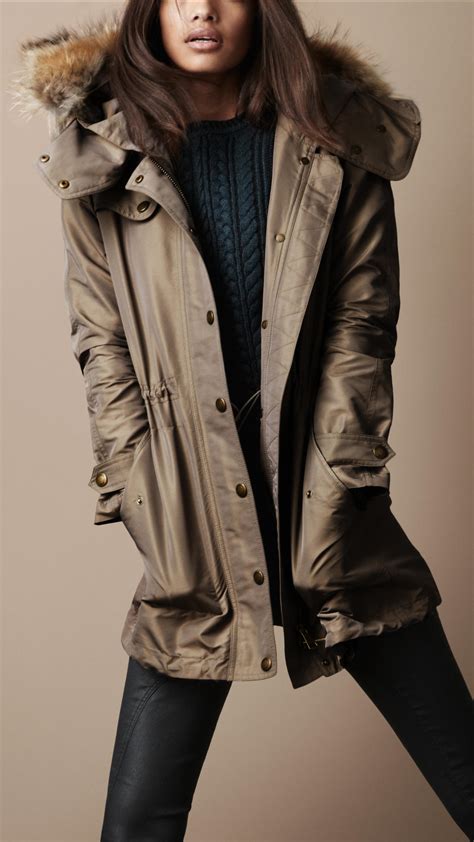 burberry parka grün|Burberry parka women's.